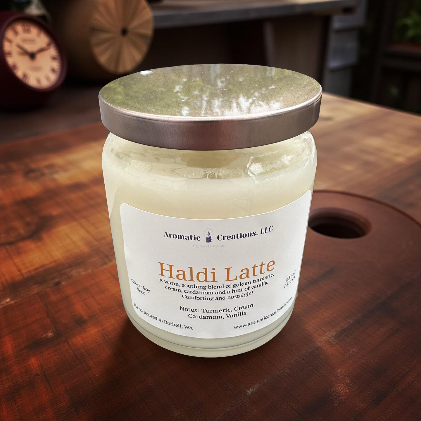 Haldi Latte Candle