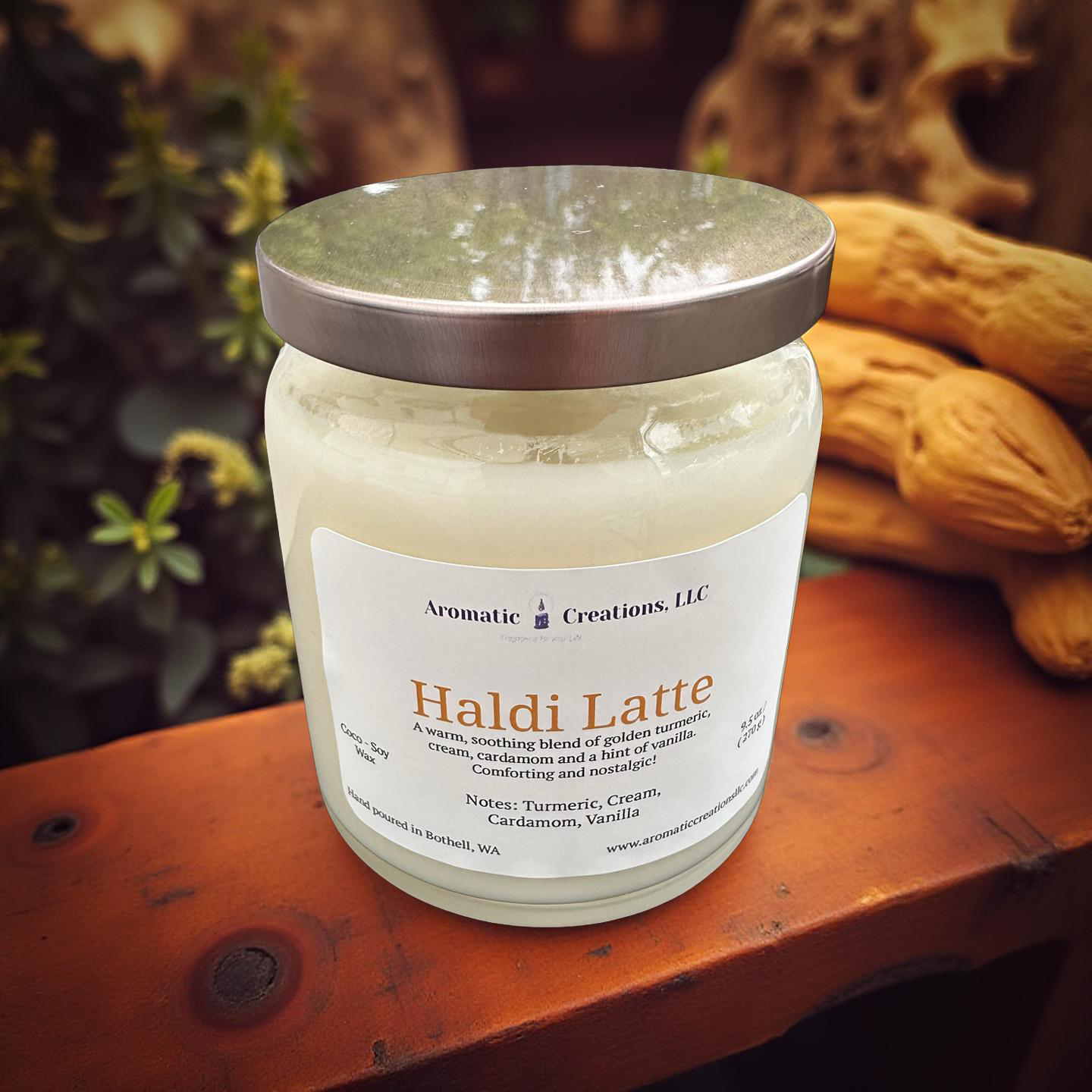 Haldi Latte Candle