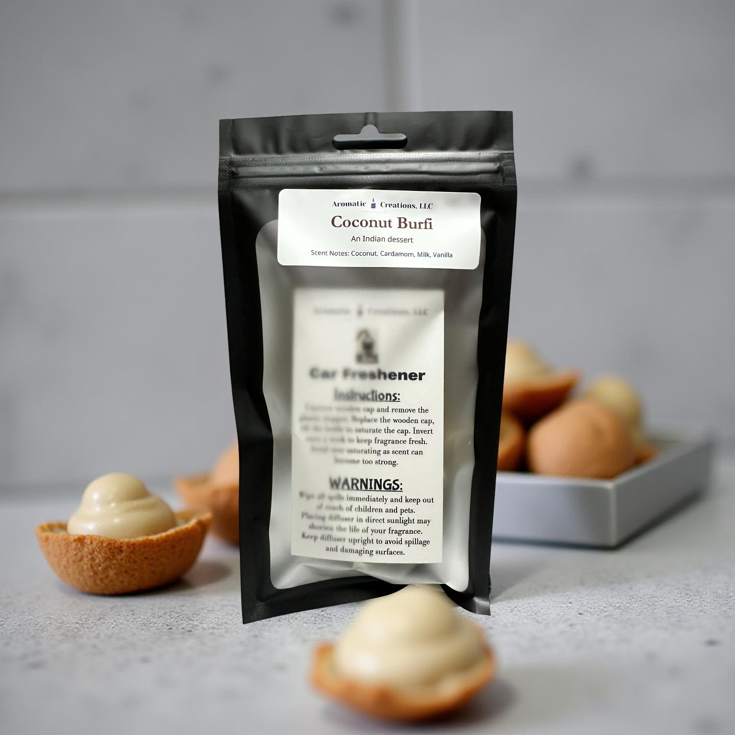 Coconut Burfi Car Freshener