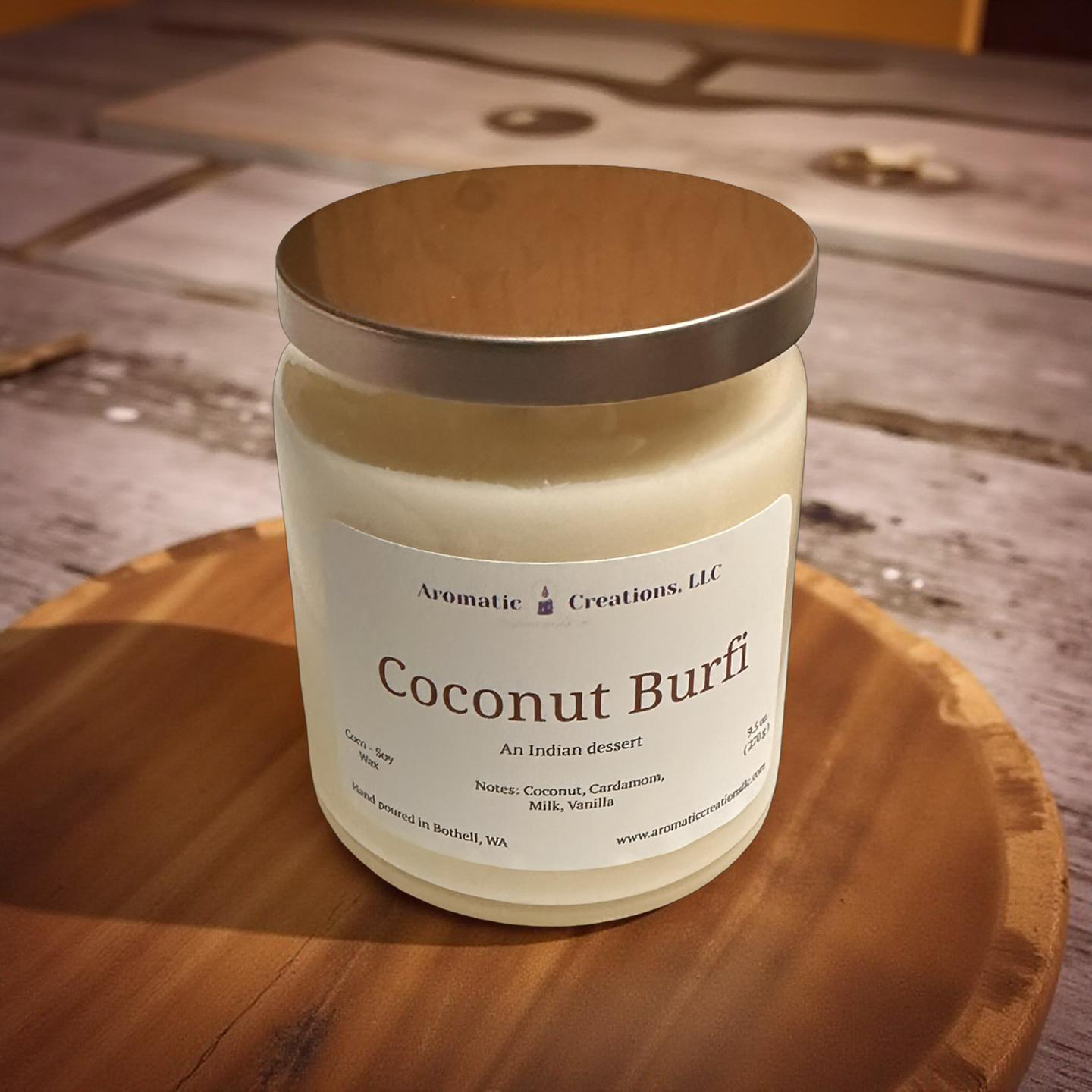Coconut Burfi Candle