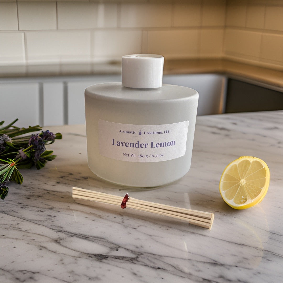 Lavender Lemon Reed Diffuser image 2