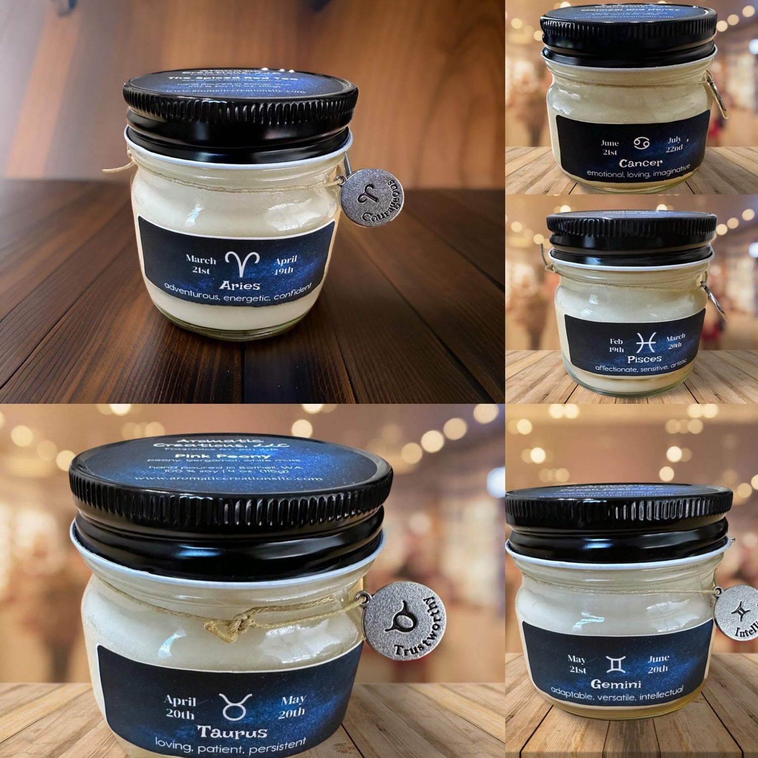 Zodiac Candles