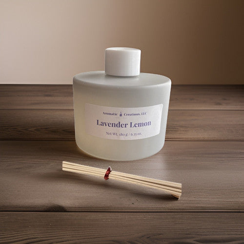 Lavender Lemon Reed Diffuser | Aromatic Creations